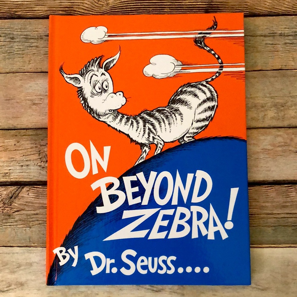 Like New Book On Beyond Zebra by Dr.Seuss | Book Discontinued.